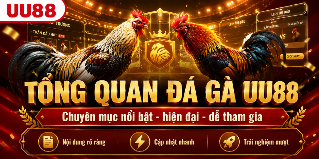 Tổng quan về đá gà UU88