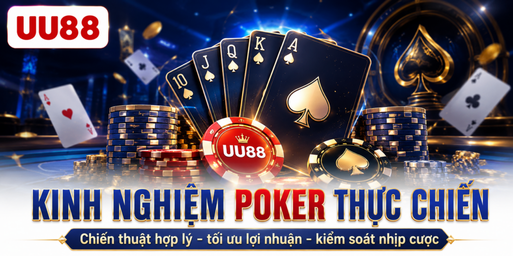 Kinh nghiệm chơi poker UU88