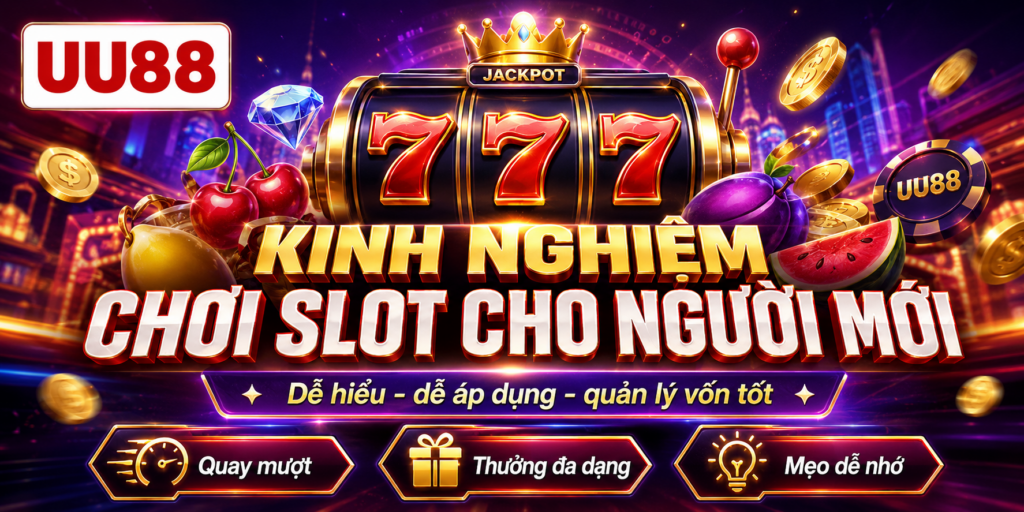 Kinh nghiệm chơi slot UU88