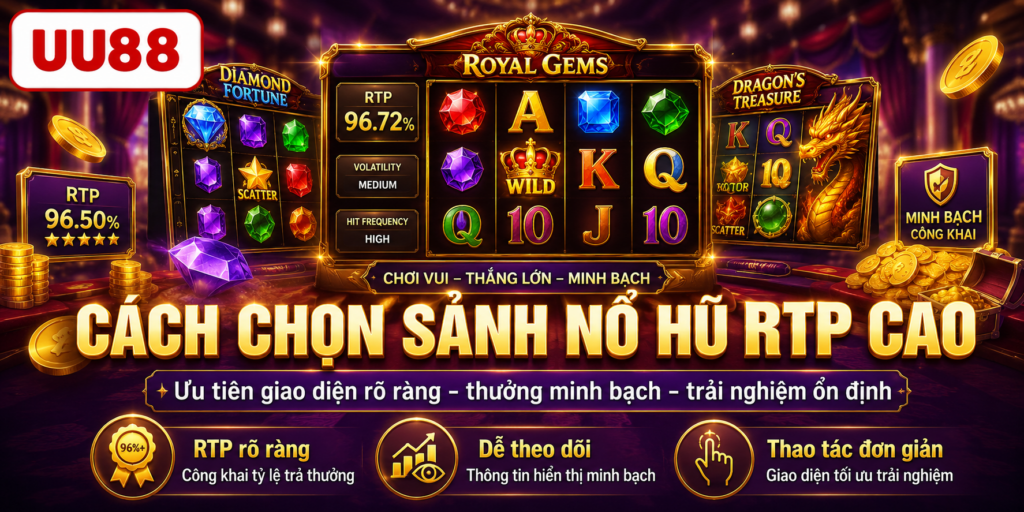 Các sảnh nổ hũ UU88